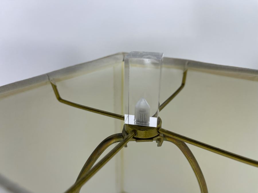 Pair Of Lucite Table Lamps 32H [Photo 6]