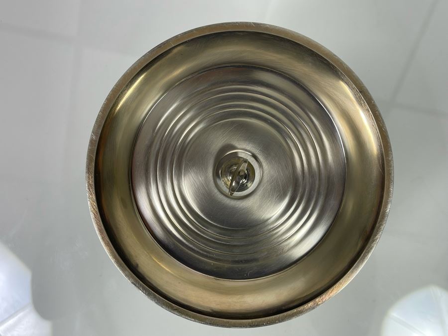 Mid-century Christofle Vibrations Cheese Hors D'oeuvres Tray Silver Plate 12W X 5H Estimate $300 [Photo 9]