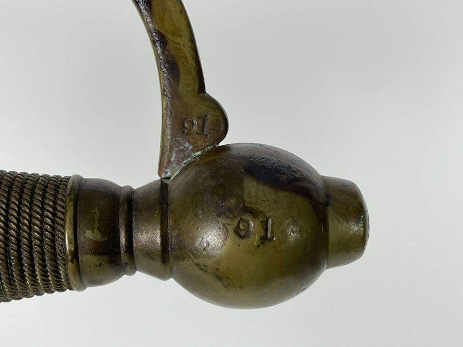 Vintage Sword With Scabbard 38L [Photo 16]