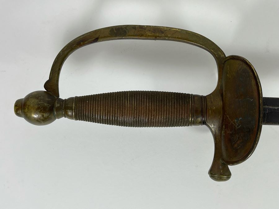 Vintage Sword With Scabbard 38L [Photo 11]