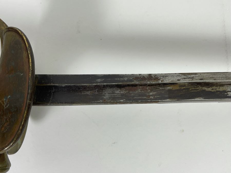 Vintage Sword With Scabbard 38L [Photo 13]