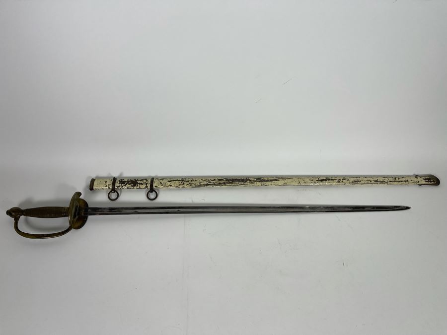 Vintage Sword With Scabbard 38L [Photo 3]