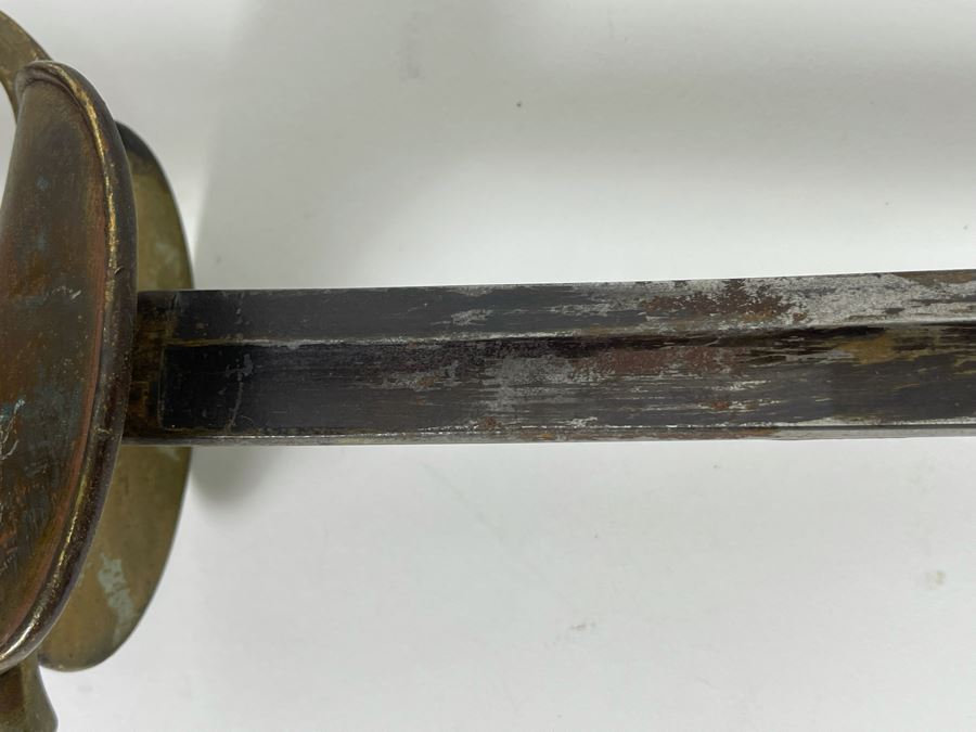 Vintage Sword With Scabbard 38L [Photo 12]