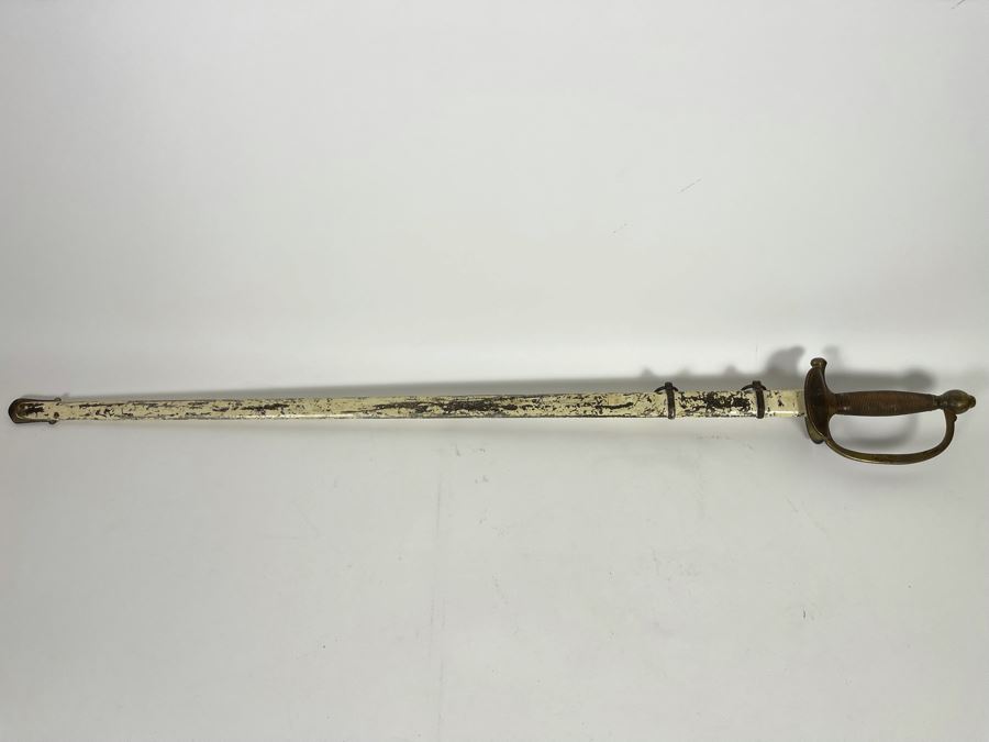 Vintage Sword With Scabbard 38L [Photo 4]