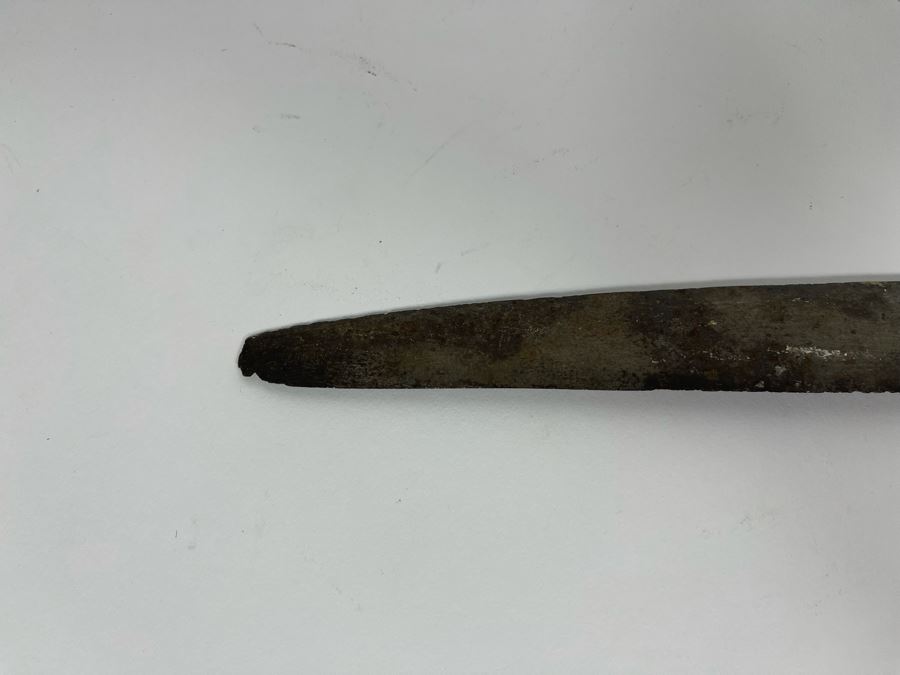 Antique Curved Blade Sword 38L [Photo 27]