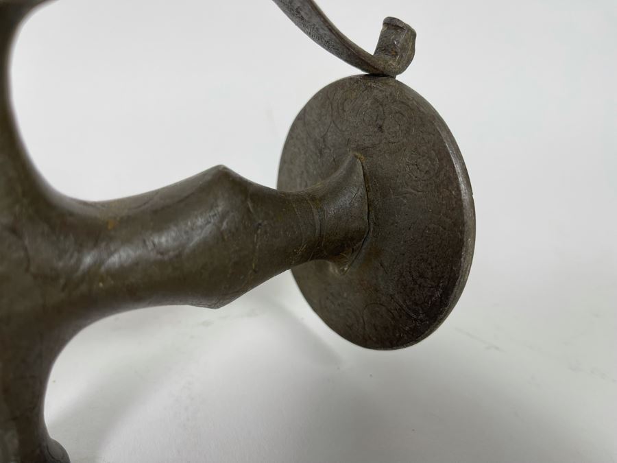 Antique Curved Blade Sword 38L [Photo 15]