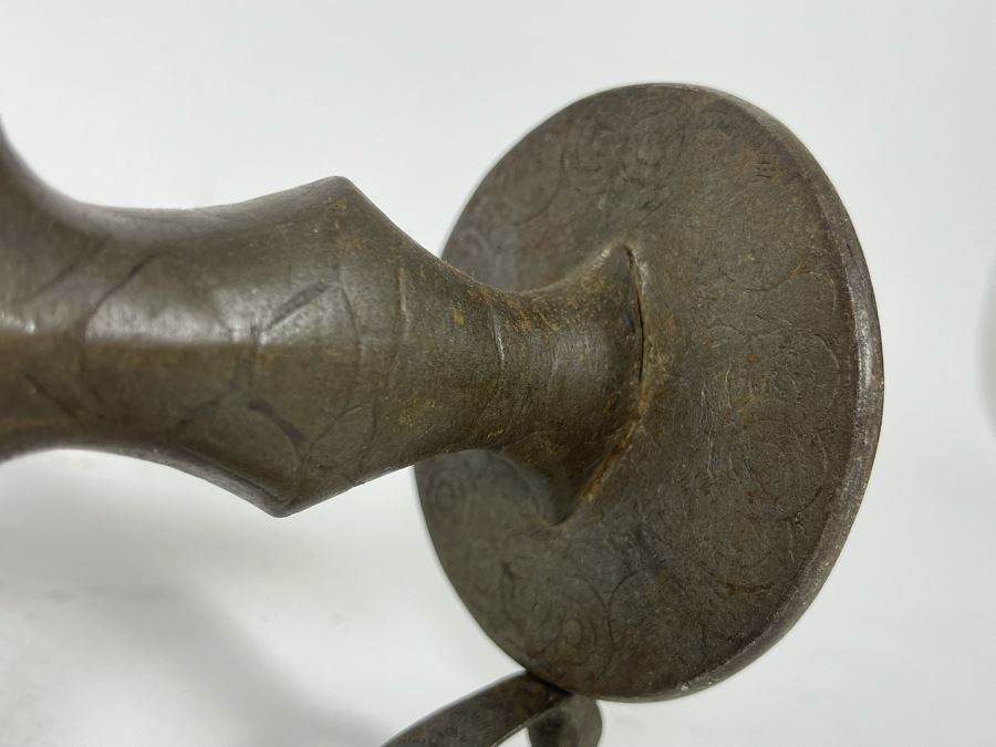 Antique Curved Blade Sword 38L [Photo 10]