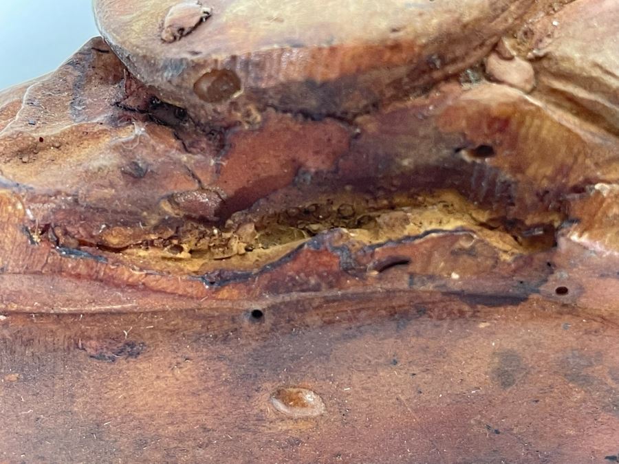 Vintage Chinese Clay Buddha Sculpture 6.5W X 4D X 3.5H [Photo 16]