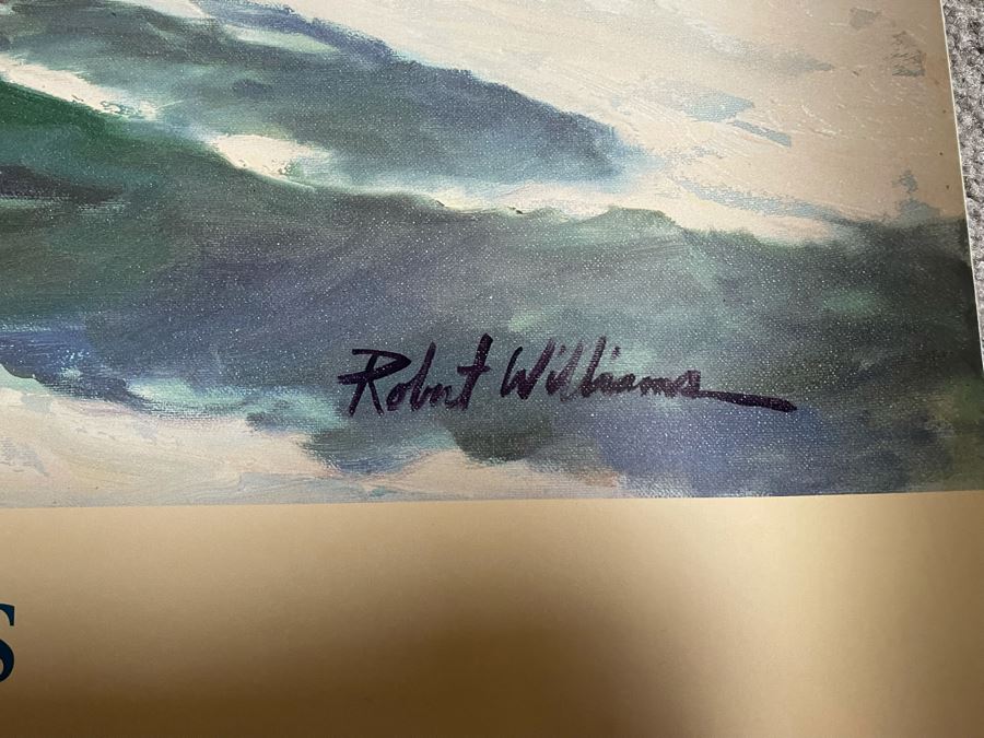 Hand Signed Robert Williams Artwork Poster La Jolla Festival Of The Arts 2000 32 X 27 [Photo 6]