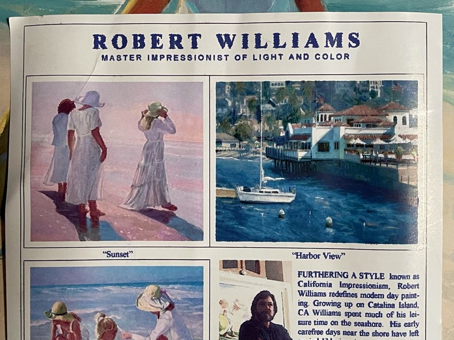 Hand Signed Robert Williams Artwork Poster La Jolla Festival Of The Arts 2000 32 X 27 [Photo 7]