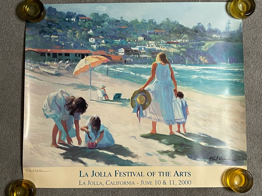 Hand Signed Robert Williams Artwork Poster La Jolla Festival Of The Arts 2000 32 X 27 [Photo 4]