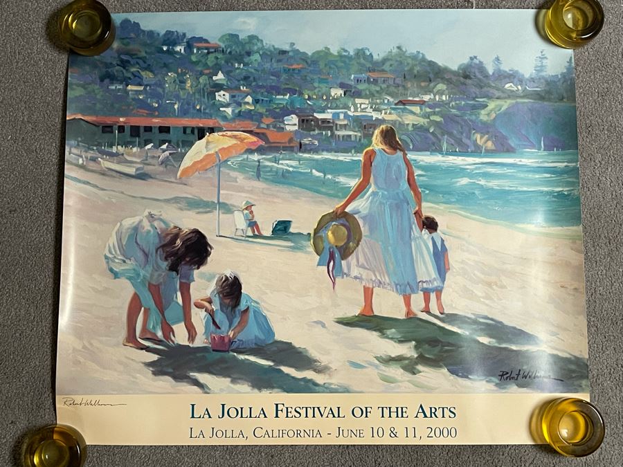 Hand Signed Robert Williams Artwork Poster La Jolla Festival Of The Arts 2000 32 X 27 [Photo 1]