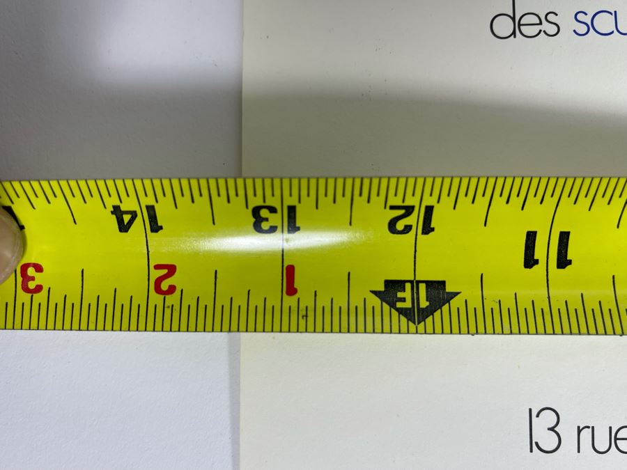 Vintage 1970 Galerie Maeght Paris Joan Miro Art Gallery Exhibition Invitation 13 X 8.5 Joan Miro Litho On Back [Photo 5]