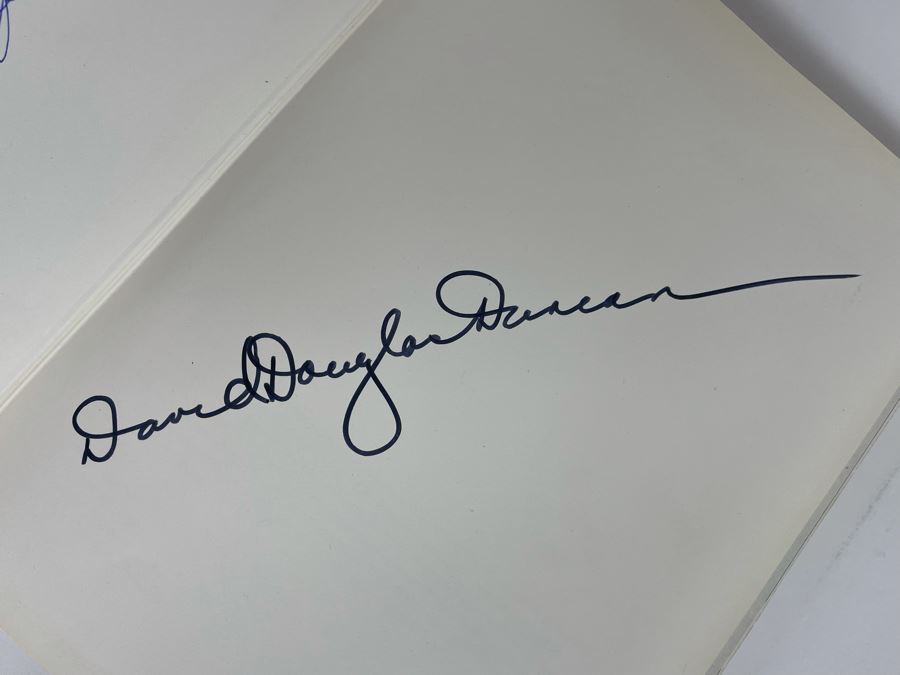 Signed First Edition 1974 Book Goodbye Picasso Signed By David Douglas Duncan [Photo 7]