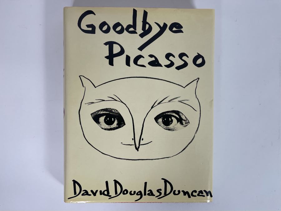 Signed First Edition 1974 Book Goodbye Picasso Signed By David Douglas Duncan [Photo 2]