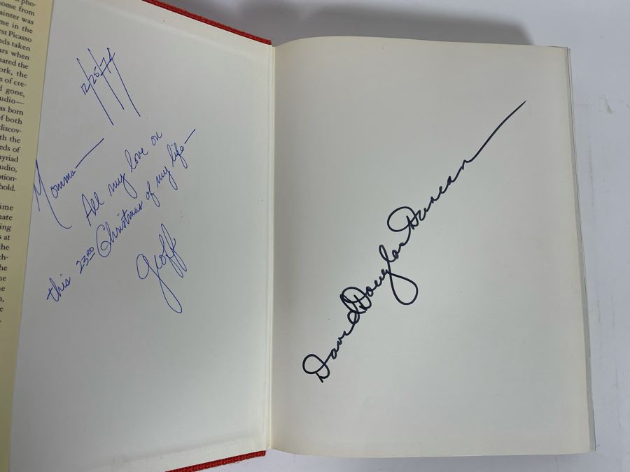 Signed First Edition 1974 Book Goodbye Picasso Signed By David Douglas Duncan [Photo 5]