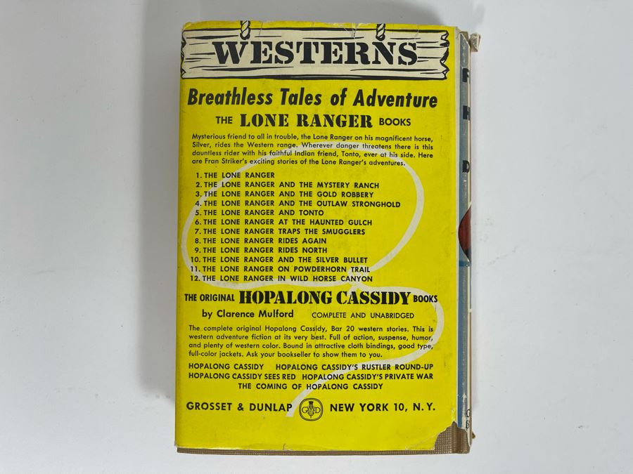 Vintage 1937 Book The Hardy Boys A Figure In Hiding By Franklin W. Dixon With Property Of Burt Lancaster Sticker On Inside Cover [Photo 8]