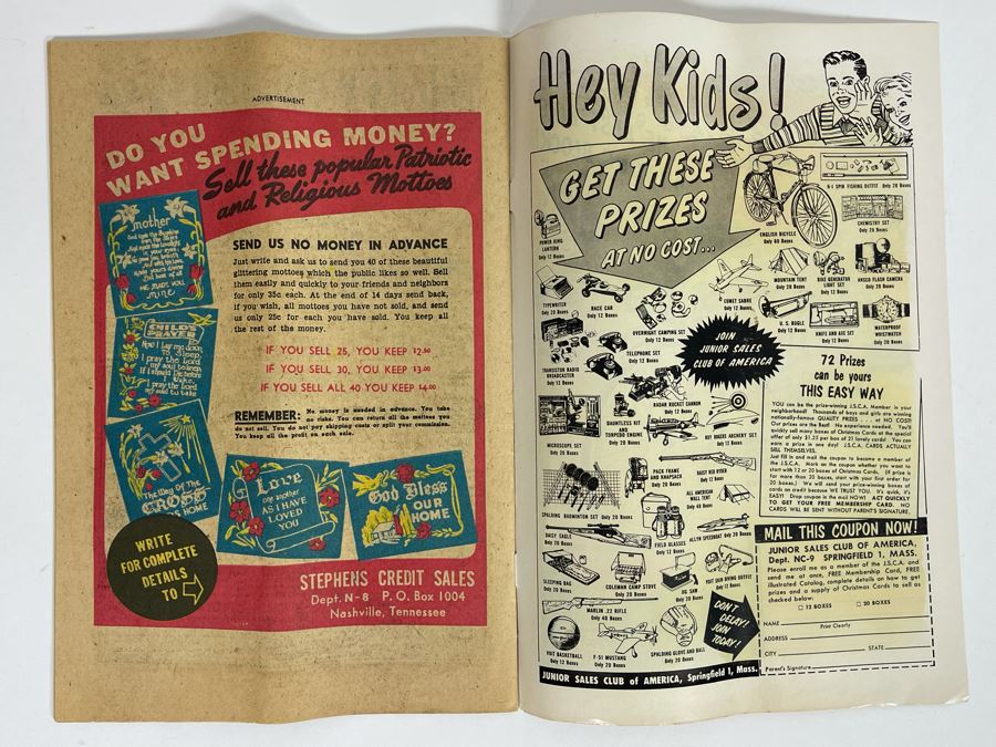 Action Comics #233 Superman Comic Book Original 1957 [Photo 9]