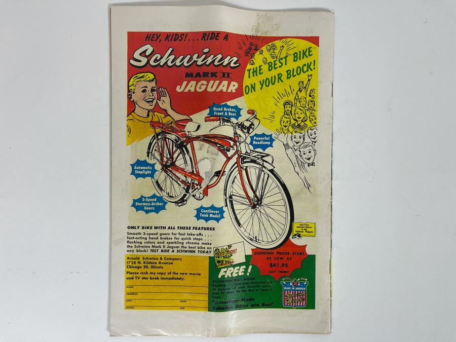 Action Comics #233 Superman Comic Book Original 1957 [Photo 4]