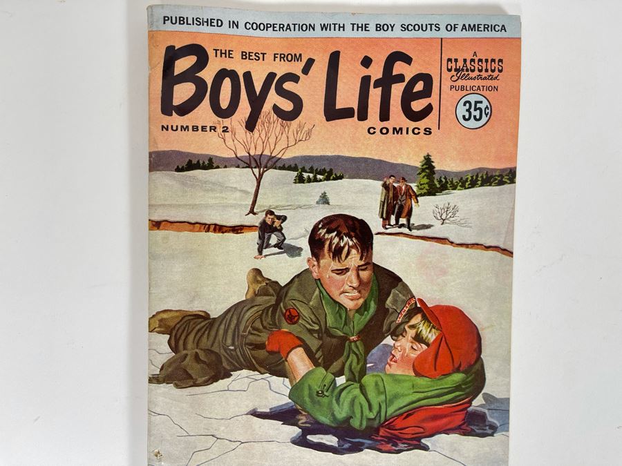 Classics Illustrated The Best From Boy's Life Comics Number 2 Boy Scouts Of America [Photo 2]