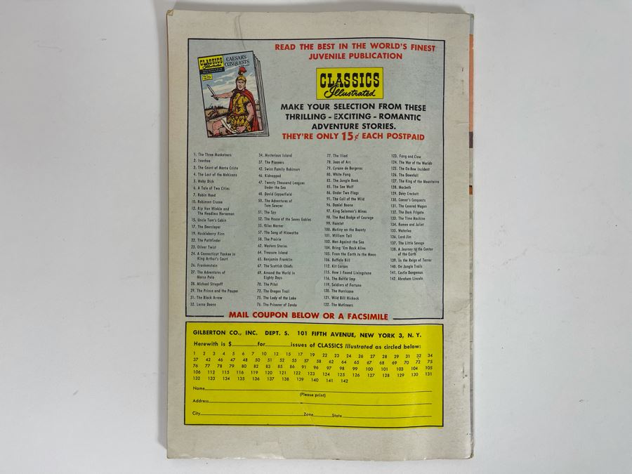 Classics Illustrated The Best From Boy's Life Comics Number 2 Boy Scouts Of America [Photo 8]