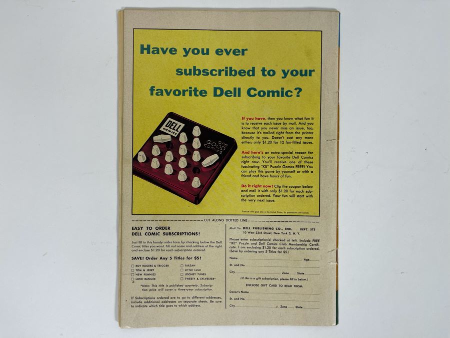 Dell Comic Book Tweety And Sylvester March May 1958 [Photo 2]