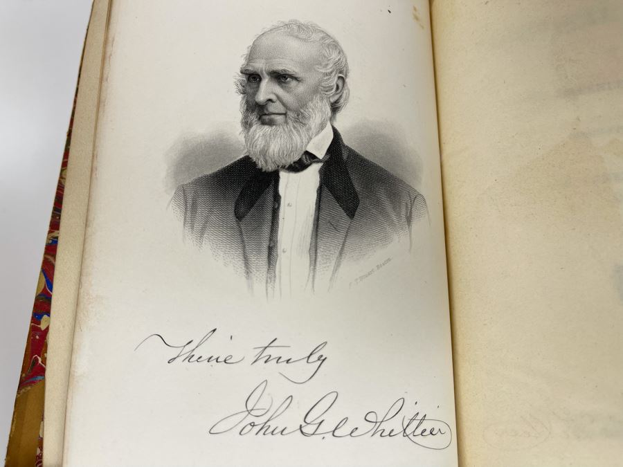 The Poetical Works Of John Greenleaf Whittier Complete Edition In Three Volumes 1880 [Photo 8]