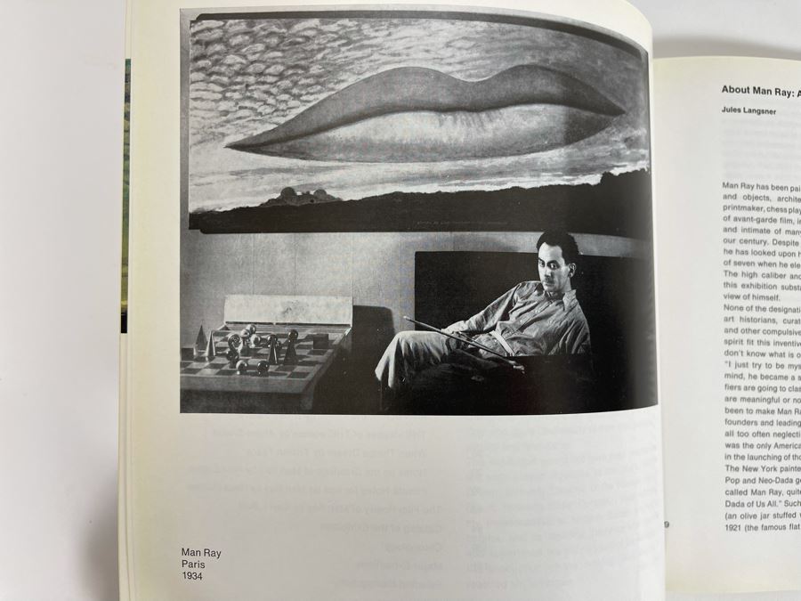 1966 Man Ray Catalog From The Los Angeles County Museum Of Art, Lytton Gallery [Photo 8]