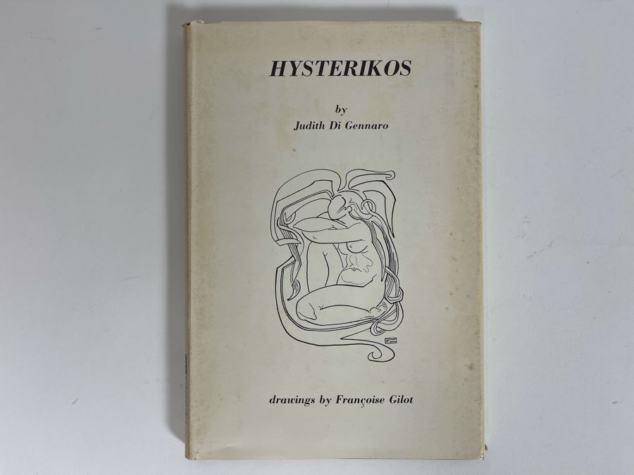 Signed Limited Edition Book Hysterikos By Judith Di Gennaro Drawings By Francoise Gilot - Signed By Francoise Gilot (Girlfriend Of Pablo Picasso) And Judith Di Gennaro [Photo 3]
