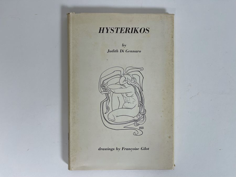 Signed Limited Edition Book Hysterikos By Judith Di Gennaro Drawings By Francoise Gilot - Signed By Francoise Gilot (Girlfriend Of Pablo Picasso) And Judith Di Gennaro [Photo 2]