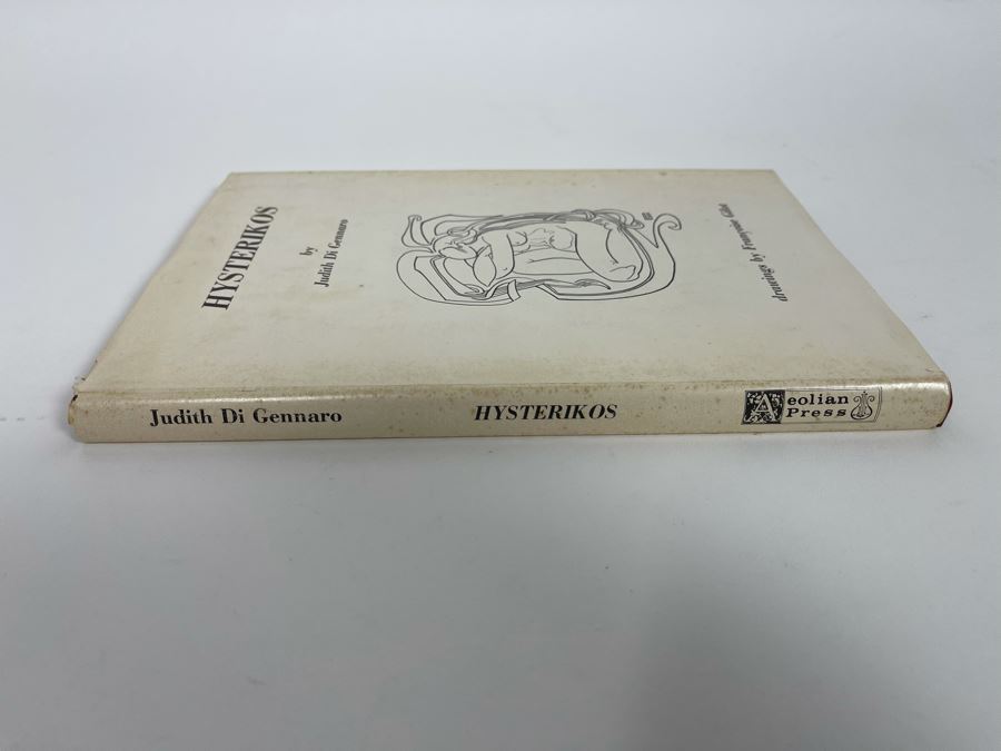 Signed Limited Edition Book Hysterikos By Judith Di Gennaro Drawings By Francoise Gilot - Signed By Francoise Gilot (Girlfriend Of Pablo Picasso) And Judith Di Gennaro [Photo 4]