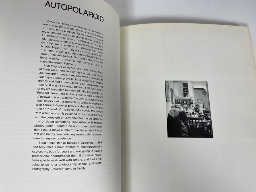 1971 Limited First Edition Samaras Album Book Autointerview Autobiography Autopolaroid Whitney Museum Of American Art [Photo 8]