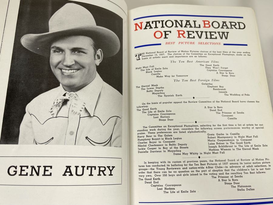 The Film Daily Yearbook Of Motion Pictures 1938 And 1939 (One Persoalized For Joseph H. Nadel) [Photo 7]