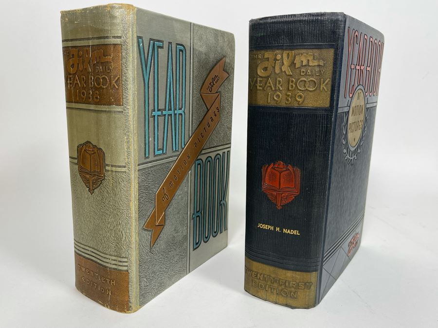 The Film Daily Yearbook Of Motion Pictures 1938 And 1939 (One Persoalized For Joseph H. Nadel) [Photo 3]