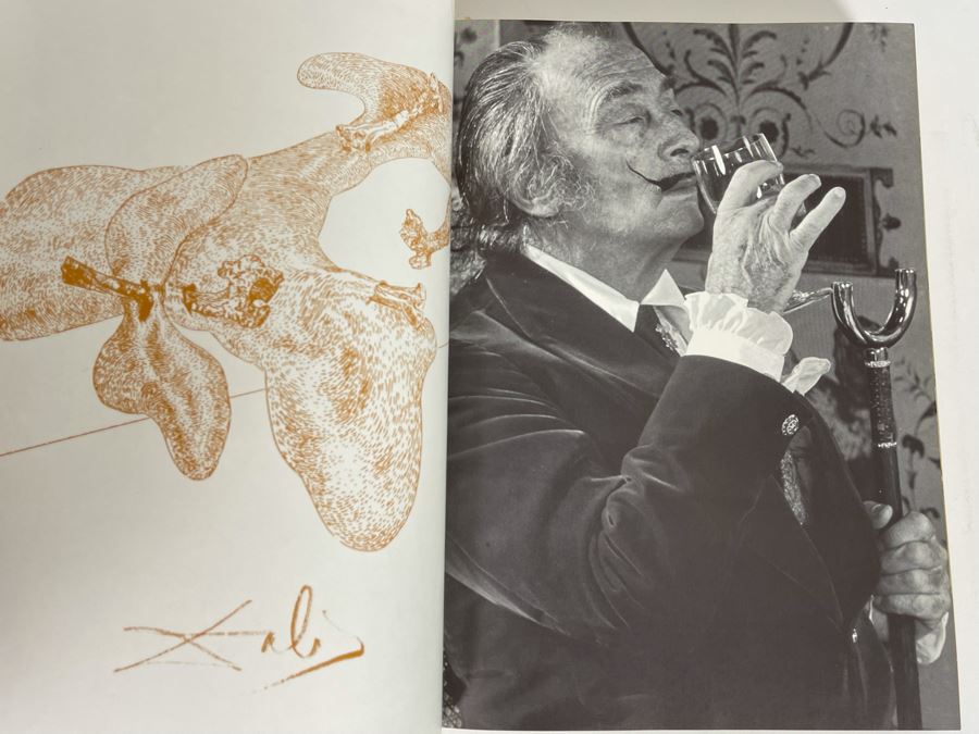 First Edition 1973 Salvador Dali Book Les Diners De Gala France By Draeger Felicie (Cookbook Or Diners By Dali) [Photo 12]