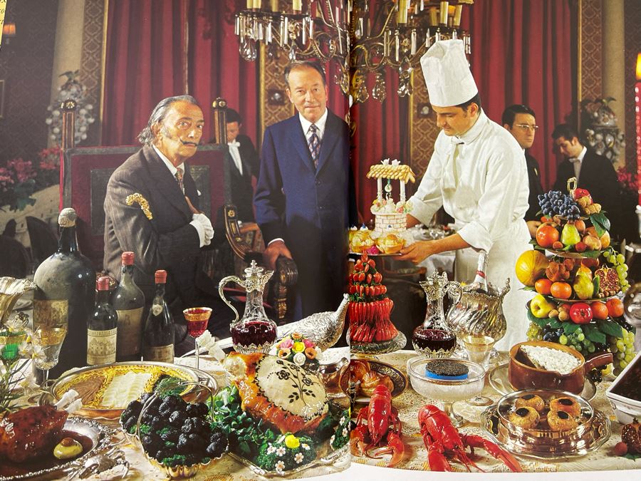 First Edition 1973 Salvador Dali Book Les Diners De Gala France By Draeger Felicie (Cookbook Or Diners By Dali) [Photo 11]