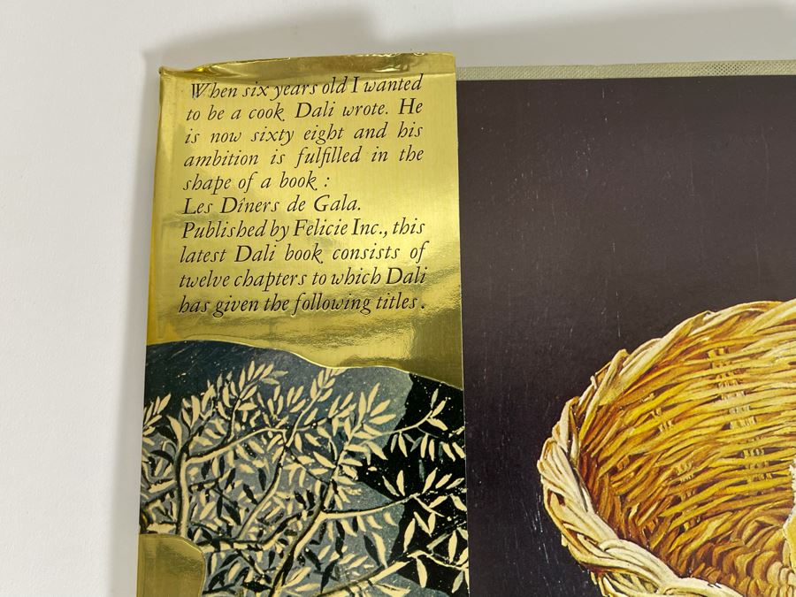 First Edition 1973 Salvador Dali Book Les Diners De Gala France By Draeger Felicie (Cookbook Or Diners By Dali) [Photo 7]