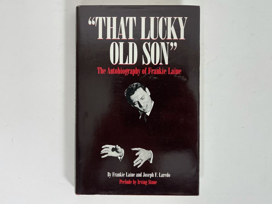 Signed Book 'That Lucky Old Son' The Autobiography Of Frankie Laine Signed By Frankie Laine [Photo 2]