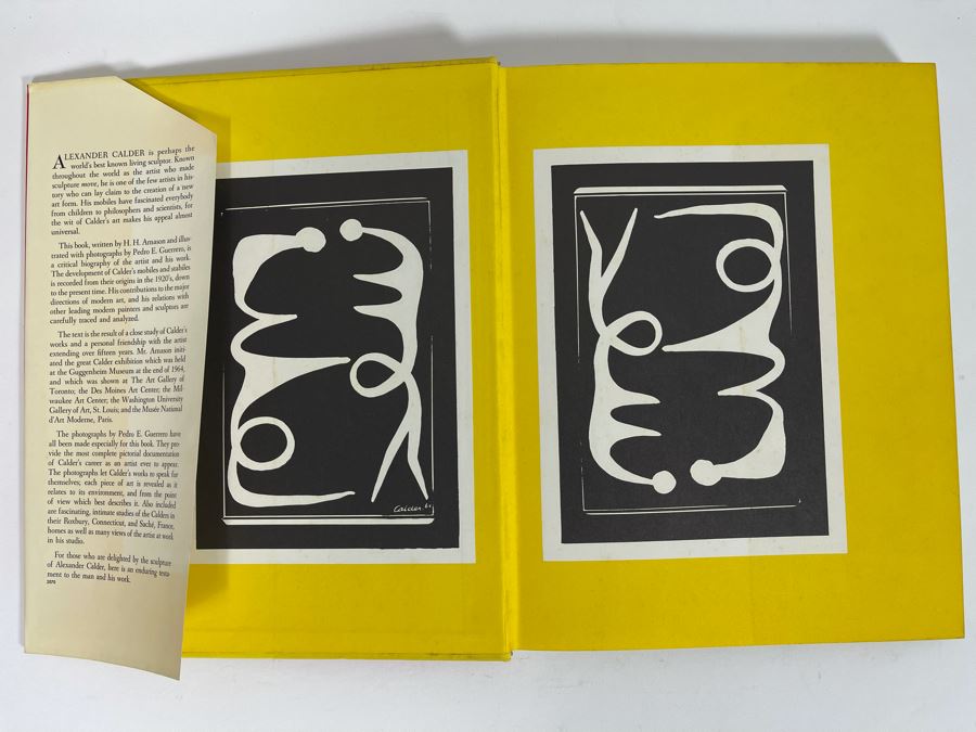 1966 First Edition Book Calder Text By H. H. Arnason Van Nostrand [Photo 4]