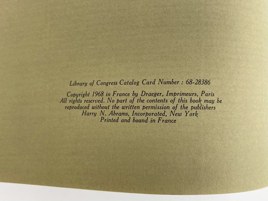 1968 First Edition Book Dali By Max Gerard France Draeger Harry N. Abrams [Photo 9]