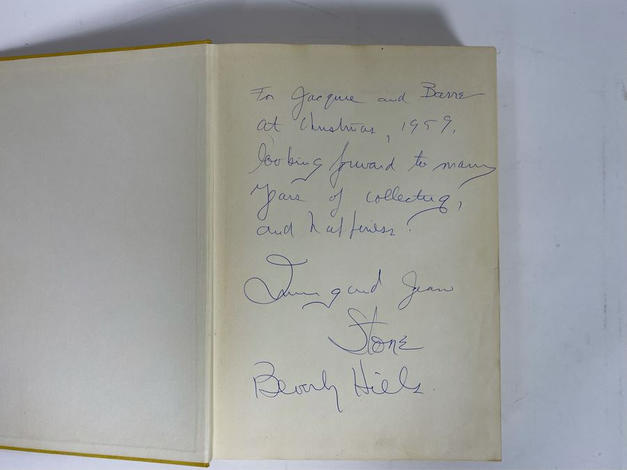 First Edition Book Wassily Kandinsky Life And Work By Will Grohmann Personalized And Signed By Irving Stone [Photo 3]