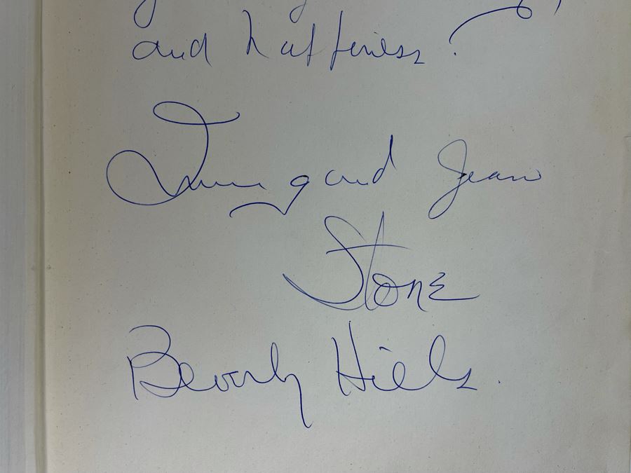 First Edition Book Wassily Kandinsky Life And Work By Will Grohmann Personalized And Signed By Irving Stone [Photo 5]