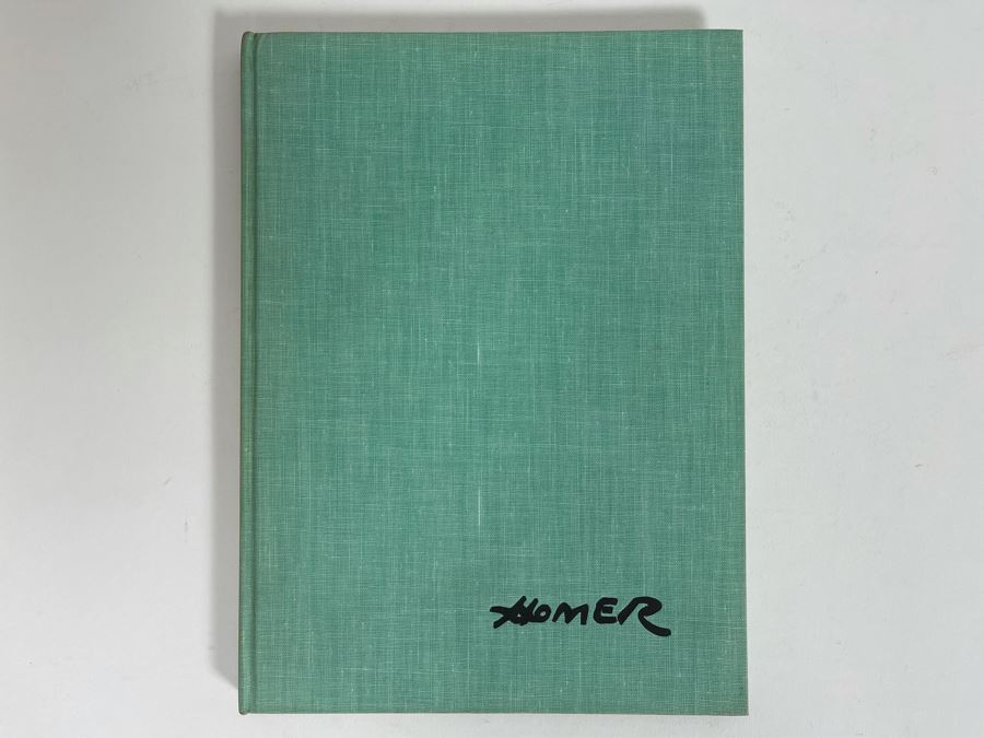 First Edition 1959 Book Winslow Homer By Lloyd Goodrich George Braziller Personalized And Signed By Irving Stone [Photo 2]