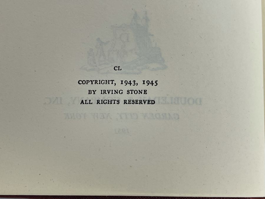 Signed 1951 Book They Also Ran The Story Of The Men Who Were Defeated For The Presidency Signed By Irving Stone [Photo 8]