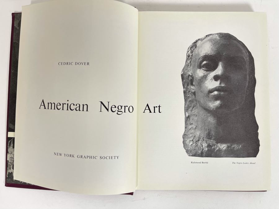 First Edition 1960 Book American Negro Art By Cedric Dover Signed By Irving Stone [Photo 7]