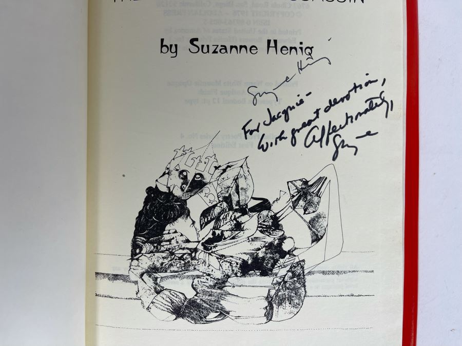 Signed First Edition 1976 Book The Age Of The Assassin By Suzanne Henig [Photo 5]