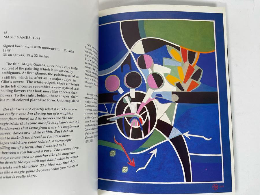 Signed Book Francoise Gilot: A Retrospective 1943-1978 Signed By Francoise Gilot (Girlfriend Of Pablo Picasso) [Photo 8]