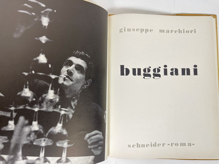 Signed Limited Edition Book Buggiani By Giuseppe Marchiori Published by Schneider, Roma, 1960 Signed By Artist Paolo Buggiani And Robert Schneider Italy [Photo 4]