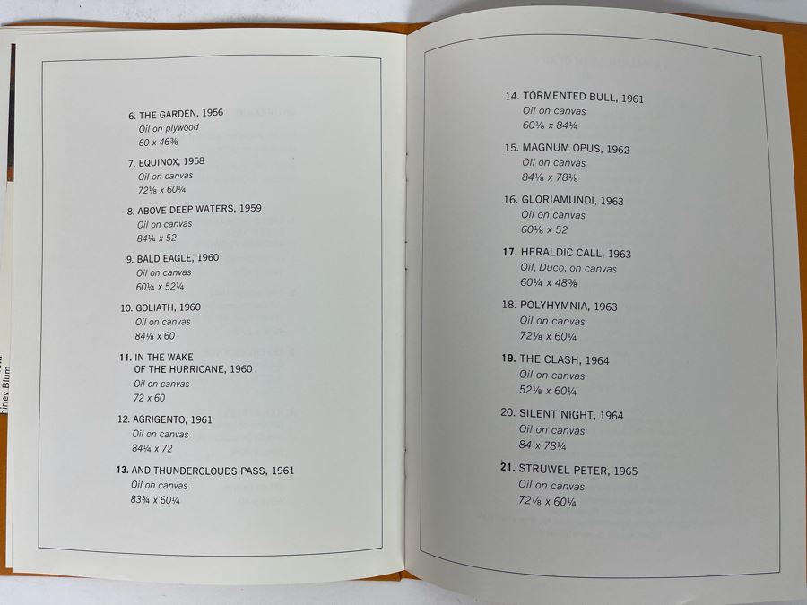 Hans Hofmann Paintings A Selection From The University Of California Collection La Jolla Museum Of Art 1968 Exhibit Catalog [Photo 10]