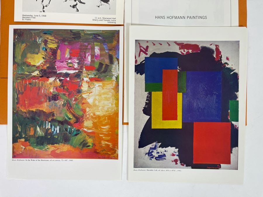 Hans Hofmann Paintings A Selection From The University Of California Collection La Jolla Museum Of Art 1968 Exhibit Catalog [Photo 5]